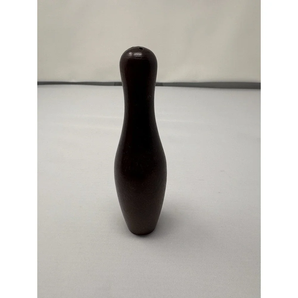 Vintage Wooden Bowling Pins Salt Shaker Replacement Retro